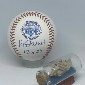 Rod Carew signed Rawlings 1984 All Star Logo Baseball JSA Inscribed HOF A2031 - Picture 1 of 1