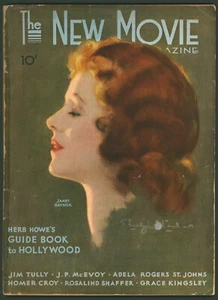 The New Movie Magazine March 1930 Janet Gaynor~Mary Pickford~Crawford~Colbert - Picture 1 of 9