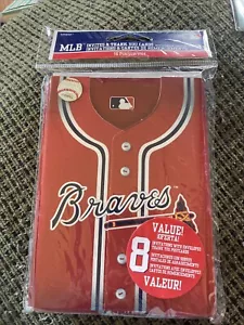 Atlanta Braves MLB Baseball Sports Banquet Party Invitations & Thank You Notes - Picture 1 of 4