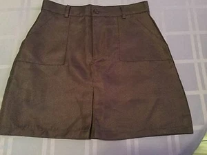 Size 14 Sahara Club skirt uniform zipper blue new - Picture 1 of 4