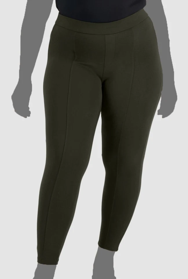 Pantalones Para Mujer Style&co Estilo Ponte Elásticos Talla 0X Nuevo