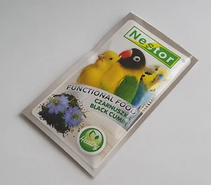 Bird Complementary Food 100g Black Cumin Seed for Canary Parrot Finches Budgies - Picture 1 of 7