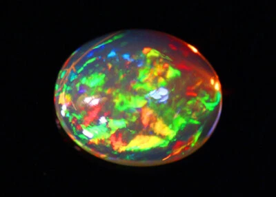 3.28 CTS_BEST FLASHING_100 % NATURAL UNTREATED MULTI-COLOR PLAY SOLID WELO OPAL - Image 1 of 3