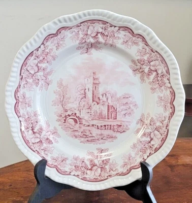 SPODE ARCHIVE COLLECTION REGENCY SERIES RUINS PLATE MADE IN ENGLAND ~ 11” - Image 1 of 3
