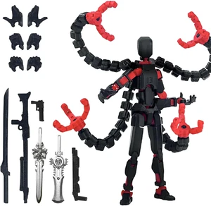 Assembly Completed T13 Action Figure 3D Printed Multi-Jointed Movable T13 Lucky - Picture 1 of 12