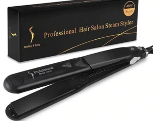 Hair Straighteners Ceramic Vapor Flat Iron Curler Professional Home Styling Tool - Picture 1 of 12