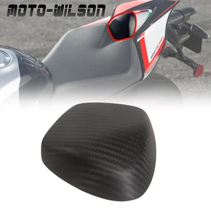 For Aprilia RSV4 Tuono V4 Factory 2016+ Carbon Fiber Seat Cover Front Unit Matte - Picture 1 of 13