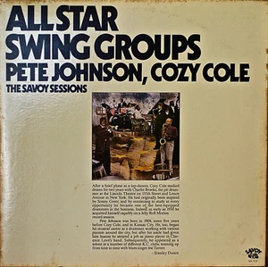 ALL STAR SWING GROUPS PETE JOHNSON/COZY COLE The Savoy Sessions-M1977 2LP - Picture 1 of 1