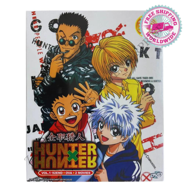 Preços baixos em Hunter × Hunter Código da Região 0/All (Região LIVRE/em  todo o mundo) PG-13 DVDs e discos Blu-Ray