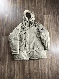 Vintage Unique Spiewak Outdoor Down Jacket Mens XL Heavy Parka Feathers - Picture 1 of 9