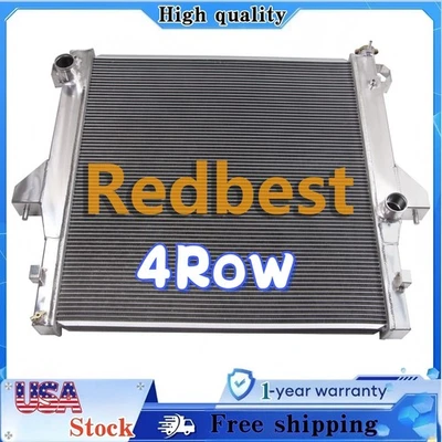 Radiador de 4 filas apto para Dodge Ram 2500 3500 2008-2010 Ram 4500 5500 diésel 2003-2009 Foto 1 de 4