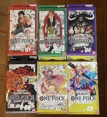 One Piece TCG sealed - Englisch / Sammlungsauflösung - Starter Decks, Promos - Bild 1 von 4