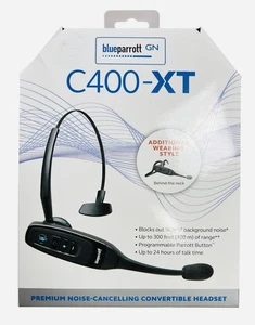 Blue Parrot C400-XT Bluetooth Wireless Headset Trucker Read Description - Photo 1 sur 10