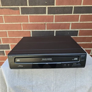 Philips CDC 735 5 Disc CD Changer No Remote, Works Good Condition Free shipping - Picture 1 of 5