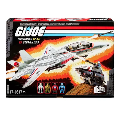 MEGA G.I. JOE Skystriker vs. COBRA H.I.S.S. Building Set - New/Sealed - Image 1 of 4