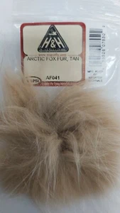WAPSI Arctic Fox ""BRONCEADO"" Bonito Salmón para el Cabello, Streamers - Imagen 1 de 2