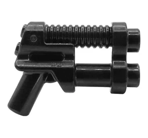 LEGO Black Double Barreled Pistol Gun Weapon Blaster Part Minifigure Accessory - Picture 1 of 1