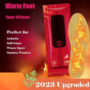 Einweg Fußheizung Beheizte Einlegesohlen Winterwärmer Selbstwärmend Ski Schnee Patch - Bild 1 von 16