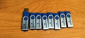 8x USB Flash Drive Memory Stick Pen Drive Thumb Drive 4GB LOT - Afbeelding 1 van 4