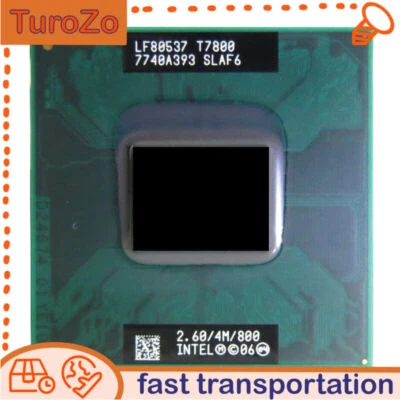 Intel Core 2 Duo T7800 SLAF6 2.6 GHz Dual-Core Socket 478/N Laptop CPU Processor - Image 1 of 3