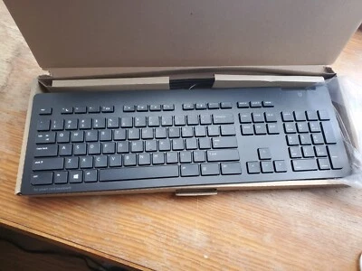 HP USB Slim Smartcard CCID Keyboard (911502-001) Black - BRAND NEW - Image 1 of 4