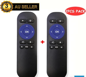 2PCS Replacement Remote Control for ROKU 1 2 3 4 Telstra TV 1, Telstra TV 2 - Picture 1 of 3