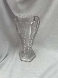 Vintage Large Tall Glass Ice Cream Sundae Bowl - Picture 1 of 5
