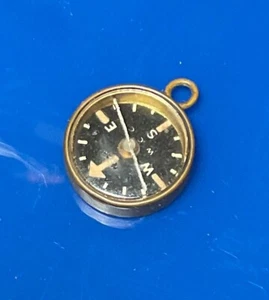 Antique Compass Necklace Military - Picture 1 of 2