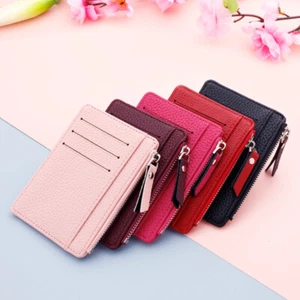 Portacarte Portacarte Portafoglio Organizer Per Carte Di Credito Portamonete ▼ - Imagen 1 de 17