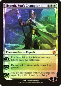 MTG FOIL Elspeth, Sun's Champion - Theros #9 - Picture 1 of 1