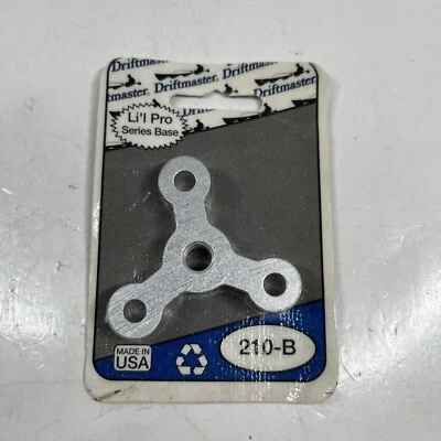 Base estrella Driftmaster 210B 3/8" para soporte de varilla Lil Pro Foto 1 de 2