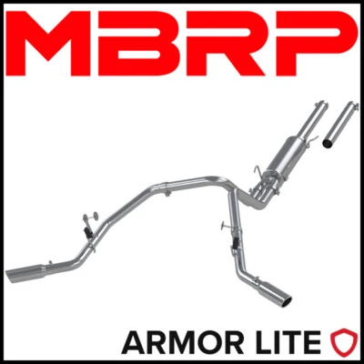 Escape trasero Cat MBRP S5114AL Armor Lite 2,5" para Dodge Ram 1500 2004-2005 5,7 L Foto 1 de 2