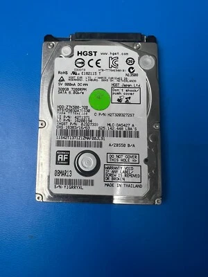 HGST 320GB HDD 7200RPM SATA 6Gb/s 5v .8a Z7K500-320 0J32733 - Image 1 of 3