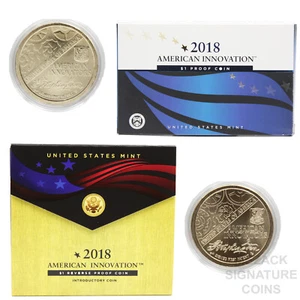 2018 PDSS AMERICAN INNOVATION DOLLARS   4 COINS - Picture 1 of 8