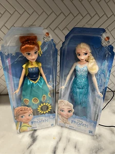 Muñeca Disney Frozen Elsa y Marca Caja Sellada de Fábrica, Muñeca Elsa y Anne de 11"" - Imagen 1 de 9