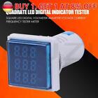 # 1989candy Square LED Digital Voltmeter Spannung Strom Frequenz Tester Meter (b