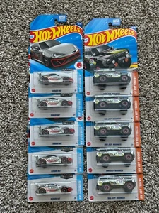2025 Hot Wheels Zamac Subaru BRZ and 1988 Jeep Wagoneer NEW lot of 10 - Picture 1 of 1