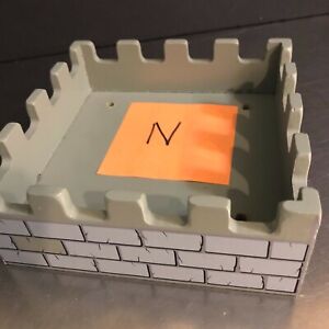 Imaginarium Medieval Castle Replacement Piece N Wooden Turret Gray Toy