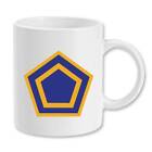 55e division d'infanterie militaire 11 onces tasse à café en céramique tasse à café
