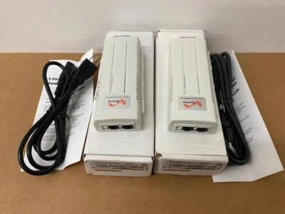Lot (2) PowerDsine PD-3001AC POE Power Over Ethernet Injector NEW! - Image 1 of 3