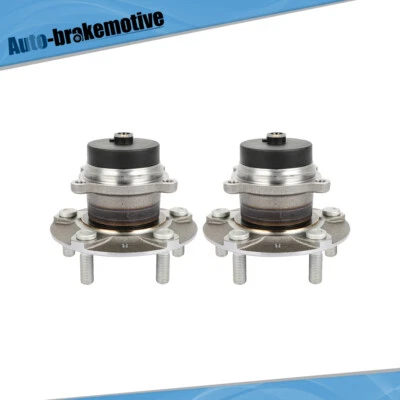 (2) Conjunto de cojinete de rueda delantera y buje para Mazda MX-5 Miata 2006-2015 tracción trasera 5 tacos Foto 1 de 4