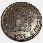 1829 Classic Head halber Cent schöne hochwertige Münze seltenes Datum