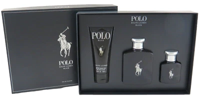 Ralph Lauren Polo Black Set 125 ml + 40 ml Eau de Toilette Spray + 100 ml AS Gel