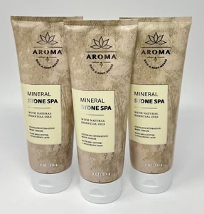 3 BATH & BODY WORKS AROMA MINERAL STONE SPA ULTIMATE HYDRATION CREAM HANDLOTION - Bild 1 von 6