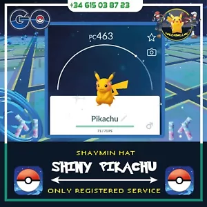✨PIKACHU SHAYMIN SHINY✨ | 💕 Pokemon trade GO FEST SEATTLE readdescription - Imagen 1 de 3