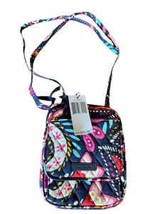 Vera Bradley Small Flap Hipster, Painted Paisley Crossbody Adjustable Strap - Bild 1 von 11
