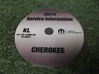 2014 Jeep Cherokee Service Repair Manual CD Sport Latitude Limited Trailhawk OEM