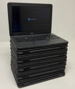 Dell Chromebook 5190 Touch 11.6" (N3350 - 4GB RAM - 16GB Storage) Lot of 10 - Picture 1 of 15
