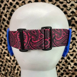 NEW KM Paintball Universal JT Goggle Strap - Limited Edition Pink Bandana - Picture 1 of 3