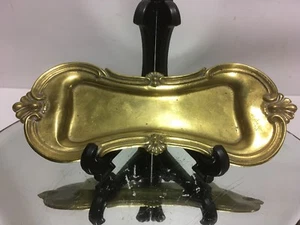 Antique Victorian Art Nouveau Trinket Tray Tip Coin Ring jewelry Pin Tray - Picture 1 of 10